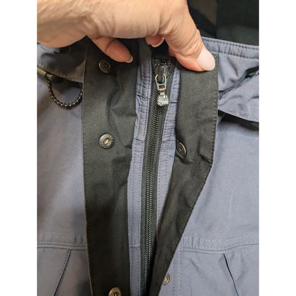 VINTAGE 90's Y2K EDDIE BAUER Gore-tex Men's Size XS Raincoat Gray - Picture 7 of 13